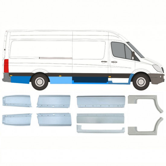 Kit de reparos para Mercedes Sprinter 2006- / LWB /  11571