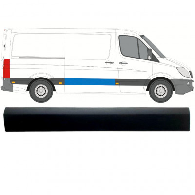 Moldura da porta deslizante para Mercedes Sprinter 2006- / Direito 7994