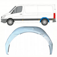 Painel de reparação interna do arco da roda traseira para Mercedes Sprinter 2006- / Esquerdo 8554