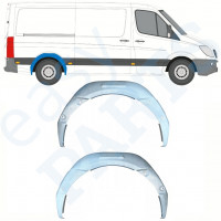 Painel de reparação interna do arco da roda traseira para Mercedes Sprinter 2006- / Esquerda+Direita / Conjunto 10114