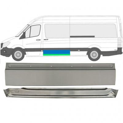 Painel de reparação das portas deslizantes para Mercedes Sprinter 2006- / Esquerdo /  11270