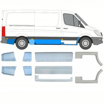 Kit de reparos para Mercedes Sprinter 2006- / MWB /  11569