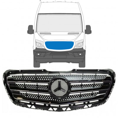 Grelha para Mercedes Sprinter 2013-2018 8419