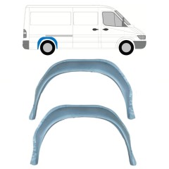 Painel de reparação interna do arco da roda traseira para Mercedes Sprinter 1995-2006 / Esquerda = Direita (simétrico) / Conjunto 10959