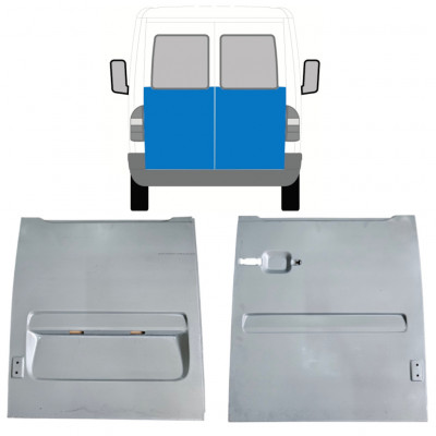 Painel de reparação das portas traseiras para Mercedes Sprinter 1995-2006 / Esquerda+Direita / Conjunto 9768