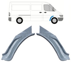 Painel de reparação interna do guarda-lamas dianteiro para Mercedes Sprinter 1995-2006 / Esquerda+Direita / Conjunto 11899
