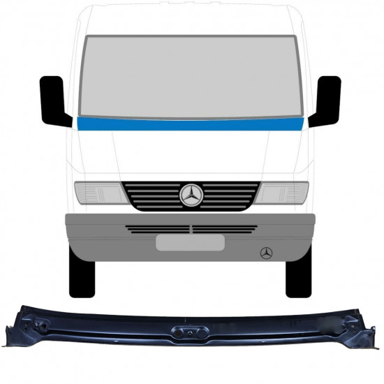 Painel de reparação abaixo do pára-brisa para Mercedes Sprinter 1995-2006 9111