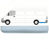 Painel de reparação da parte inferior do guarda-lamas traseiro para Mercedes Sprinter 1995- / LWB / Esquerdo 8141