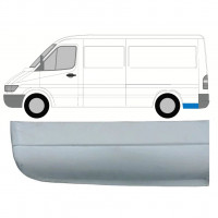 Painel de reparação da parte inferior do guarda-lamas traseiro para Mercedes Sprinter 1995- / MWB / Esquerdo 8145