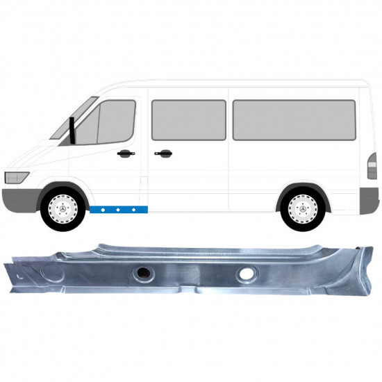 Painel de reparação interna dianteira para Mercedes Sprinter 1995-2006 / Esquerdo 6753