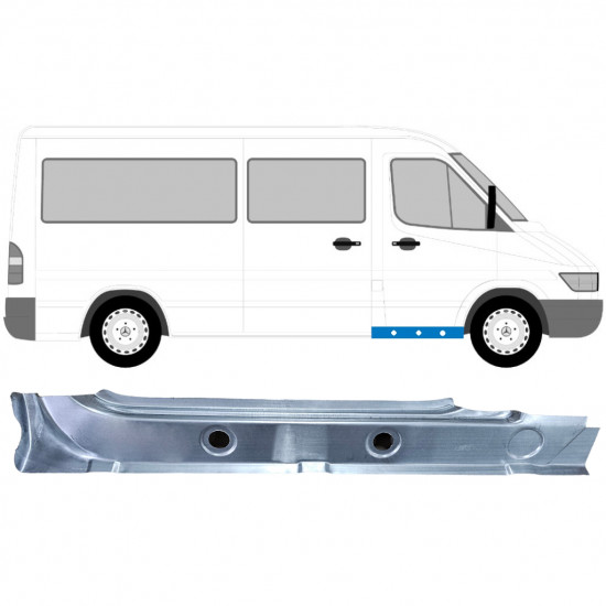 Painel de reparação interna dianteira para Mercedes Sprinter 1995-2006 / Direito 6754