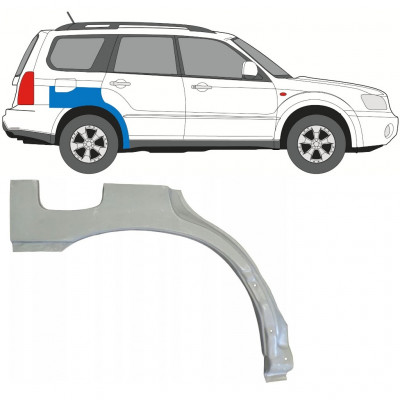 Painel de reparação do guarda-lamas traseiro para Subaru Forester Sg 2002-2008 / Direito 5280