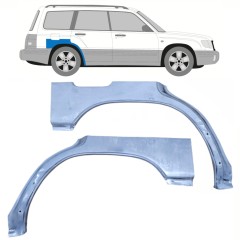 Painel de reparação do guarda-lamas traseiro para Subaru Forester SF 1997-2002 / Esquerda+Direita / Conjunto 10111