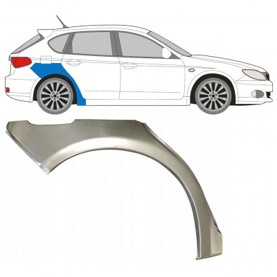 Painel de reparação do guarda-lamas traseiro para Subaru Impreza 2007-2013 / Direito 7864