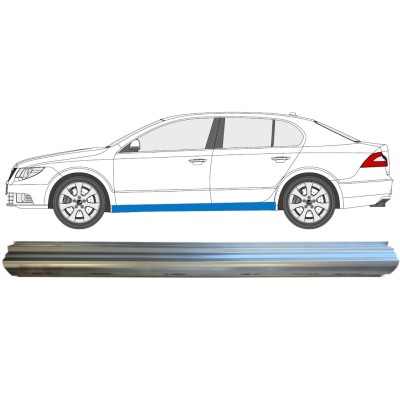 Painel de reparação da soleira para Skoda Superb 2008-2015 / Esquerdo 14776