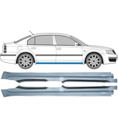 Soleira completa para Skoda Superb 2002-2008 / Esquerda+Direita / Conjunto 9414