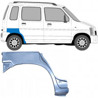 Painel de reparação do guarda-lamas traseiro para Suzuki Wagon R+ 1993-2000 / Direito 7037