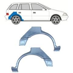 Painel de reparação do guarda-lamas traseiro para Suzuki Swift 1988-2004 / Esquerdo / Direito / Conjunto 12766