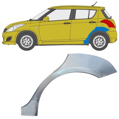 Painel de reparação do guarda-lamas traseiro para Suzuki Swift 2010-2017 / Esquerdo 16365