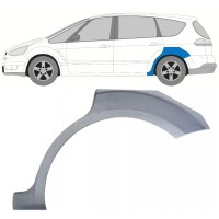 Painel de reparação do guarda-lamas traseiro para Ford S-MAX 2006-2015 / Esquerdo 15173