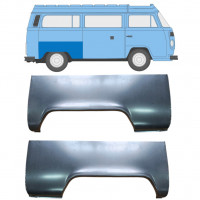 Painel de reparação do guarda-lamas traseiro para VW Transporter T2 1967-1979 / Esquerda+Direita / Conjunto 10506