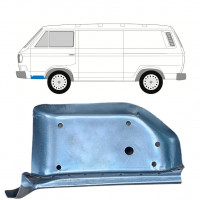 Painel de reparação do degrau dianteiro para VW Transporter T3 1979-1992 / Esquerdo 8161