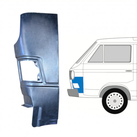 Painel de reparação do canto dianteiro para VW Transporter T3 1979-1992 / Esquerdo 8163