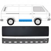 Painel de reparação interna e externa das portas deslizantes para VW Transporter T3 1979-1992 / Direito / Conjunto 11637