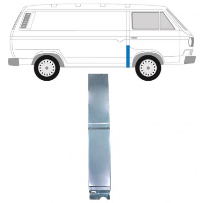 Painel de reparação do pilar para VW Transporter T3 1979-1992 / Direito 11625