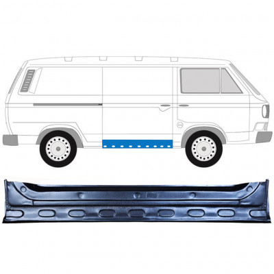 Painel de reparação interna das portas deslizantes para VW Transporter T3 1979-1992 / Direito 11635