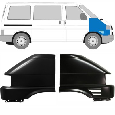 Guarda-lamas dianteiro para Volkswagen Transporter T4 1996-2003 / Esquerda+Direita / Conjunto 10583