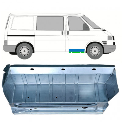 Painel de reparação interna do degrau da soleira dianteira para VW Transporter T4 1990-2003 / Direito 9022