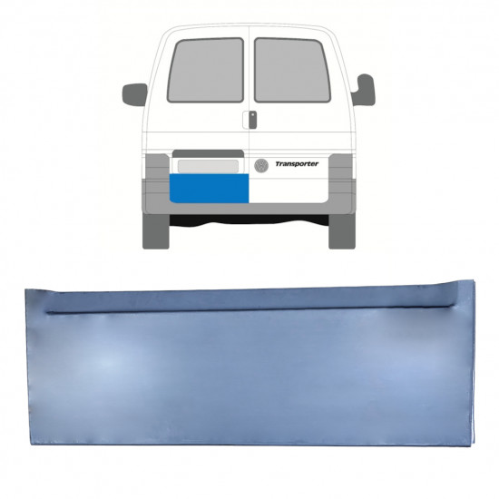 Painel de reparação externa das portas traseiras para VW Transporter T4 1990-2003  / Esquerdo 7420