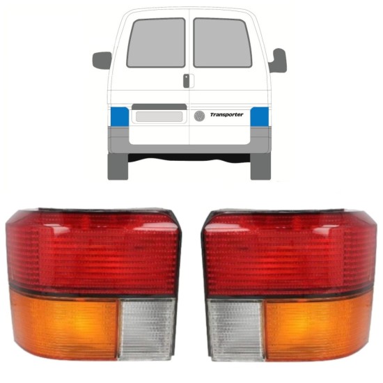 Luz traseira para Volkswagen Transporter T4 1990-2003 / Esquerda+Direita / Conjunto 9769