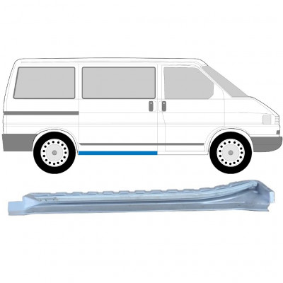 Painel de reparação da soleira da porta deslizante para VW Transporter T4 1990-2003 / Direito 9095