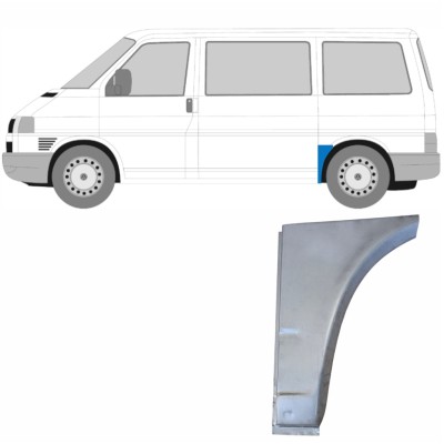 Painel de reparação do guarda-lamas traseiro para Volkswagen Transporter T4 1990-2003 / Esquerdo 14584