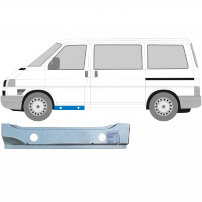 Painel de reparação interna da soleira da porta dianteira para VW Transporter T4 1990-2003 / Esquerdo 5360