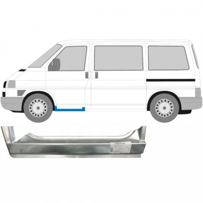 Painel de reparação da soleira da porta dianteira para VW Transporter T4 1990-2003 / Esquerdo 7145