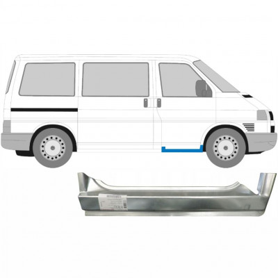 Painel de reparação da soleira da porta dianteira para VW Transporter T4 1990-2003 / Direito 5366