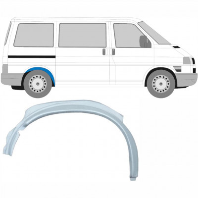 Painel de reparação interna do arco da roda traseira para VW Transporter T4 1990-2003 / Direito 6152