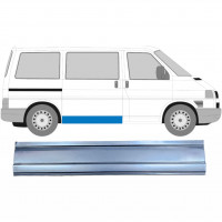 Painel de reparação externa das portas deslizantes para VW Transporter T4 1990-2003 / Direito 5364