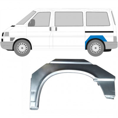 Painel de reparação do guarda-lamas traseiro para VW Transporter T4 1990-2003 / SWB / Esquerdo 5351