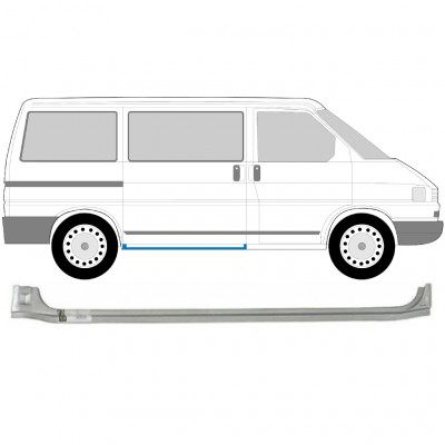 Painel de reparação da soleira da porta deslizante para VW Transporter T4 1990-2003 / Direito 5362