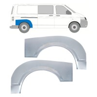 Painel de reparação do guarda-lamas traseiro para Volkswagen Transporter T5 2003-2015 / Esquerda+Direita / Conjunto 16372