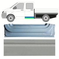 Painel de reparação interna e externa das portas traseiras para Volkswagen Transporter T5 2003-2015 / Esquerdo / Conjunto 16877