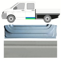 Painel de reparação interna e externa das portas traseiras para Volkswagen Transporter T5 2003-2015 / Esquerdo / Conjunto 16877