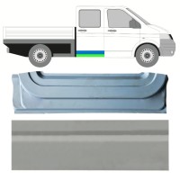 Painel de reparação interna e externa das portas traseiras para Volkswagen Transporter T5 2003-2015 / Direito / Conjunto 16876