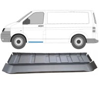 Degrau de entrada da porta para Volkswagen Transporter T5 2003-2015 / Esquerdo 16845