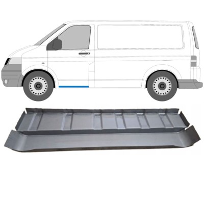 Degrau de entrada da porta para Volkswagen Transporter T5 2003-2015 / Esquerdo 16845