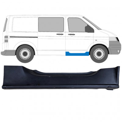 Painel de reparação da soleira dianteira para Volkswagen Transporter T5 2003-2015 / Direito 12516